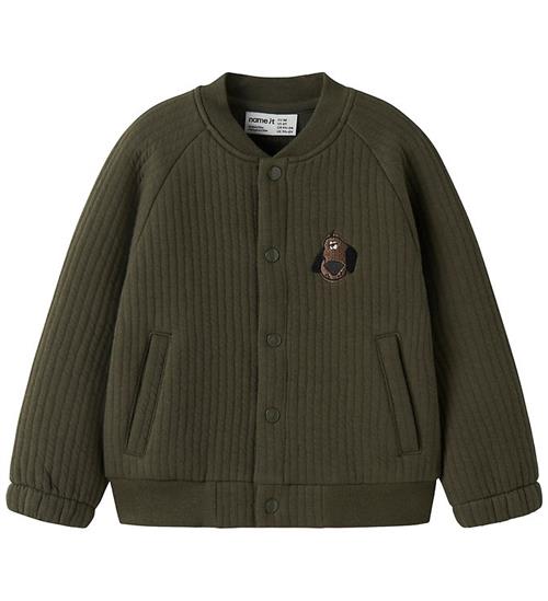 Name It Cardigan - NmmReko - Olive Night