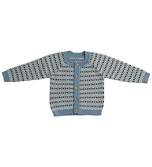 Smallstuff Cardigan - Uld - Strik - Light blue