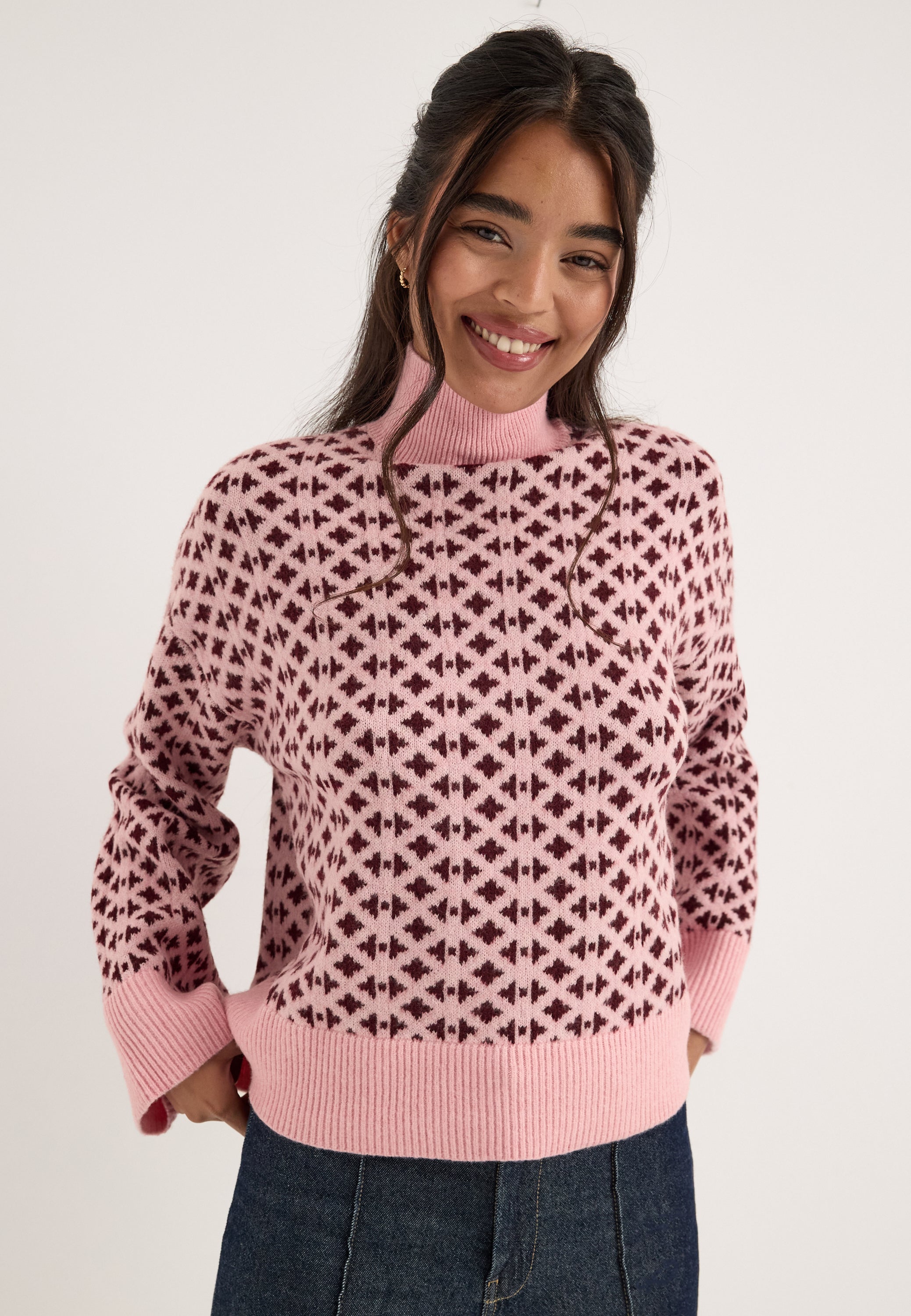 VERO MODA Vmbirch Ls Highneck Pullover