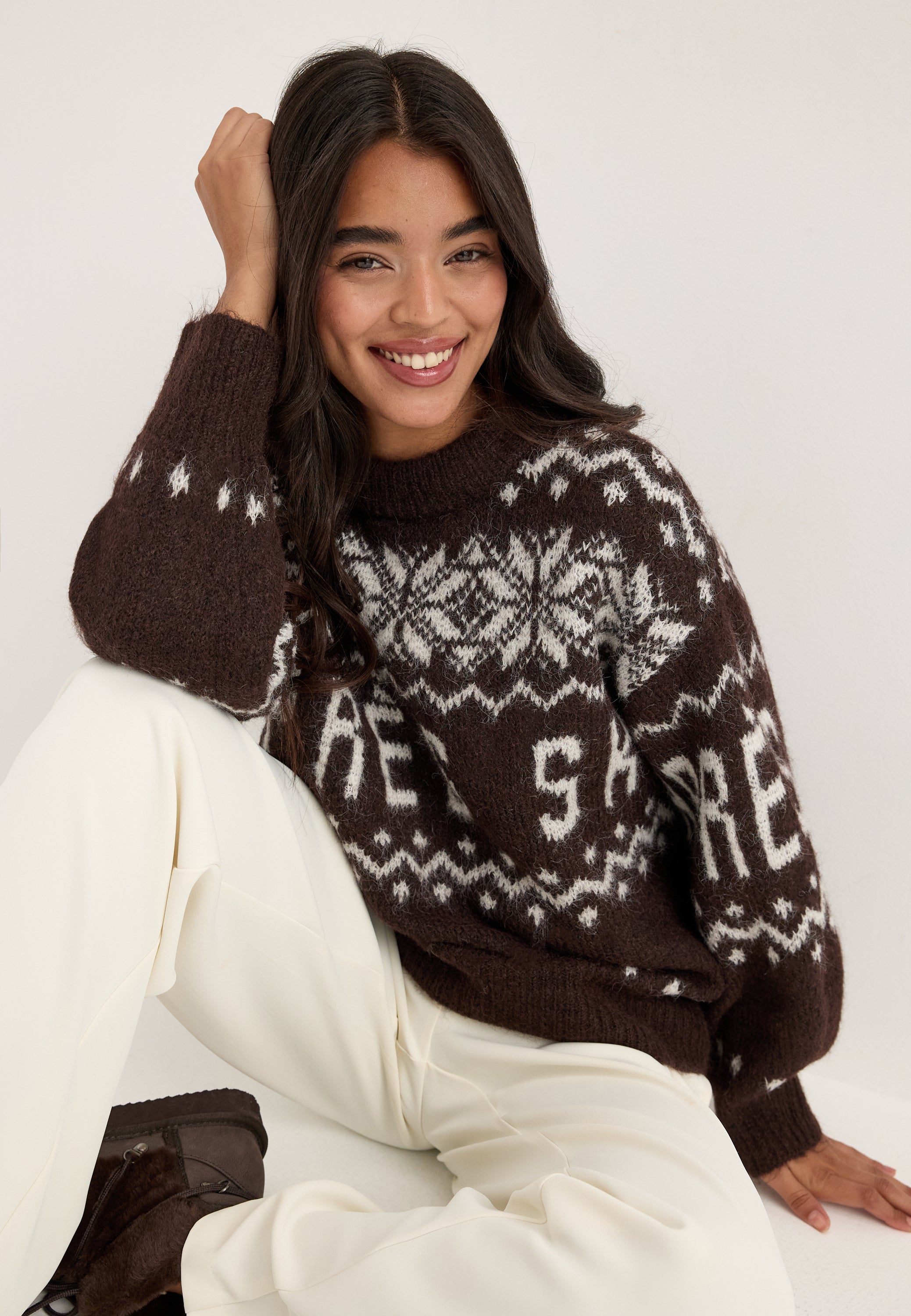 VERO MODA Vmmoritz Ls O-neck Pullover