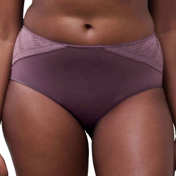 Chantelle Trusser EasyFeel High-Waisted Support Full Brief Blomme nylon 48 Dame