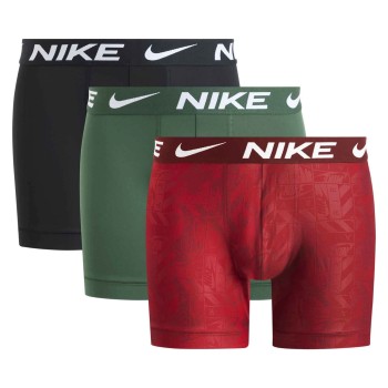 Nike 6P Everyday Essentials Micro Boxer Brief Rød Mønster  polyester 2XL Herre