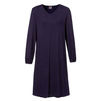 Trofé Trofe Bamboo Long Sleeve Dress Marineblå Bambus X-Large Dame