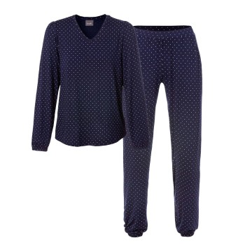 Trofé Trofe Bamboo Pyjamas Marineblå Bambus XX-Large Dame