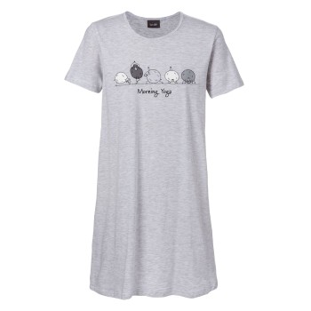 Trofé Trofe Yoga Big T Nightdress Grå bomuld X-Large Dame