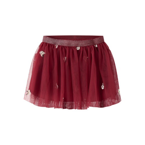 NAME IT Nederdel Veross Red Dahlia Reindeer