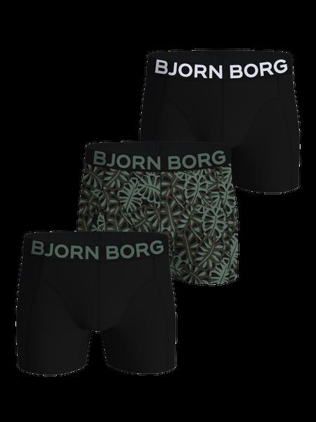 Björn Borg Organic Cotton Stretch Boxers 3-pack Sort, XS