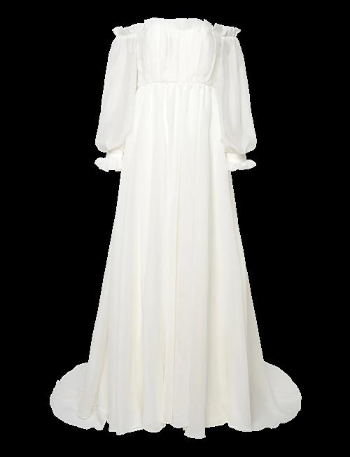 Malina | Amelia Off-The-Shoulder Organza Bridal Gown | M