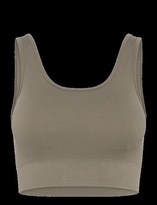 Moonchild Yoga Wear | Soft Rib Seamless Crop Top | XL