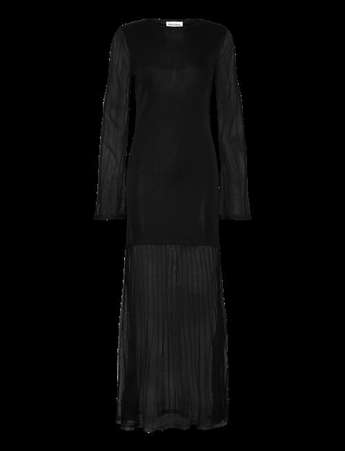 Malina | Haisley Sheer Knitted Maxi Dress | L