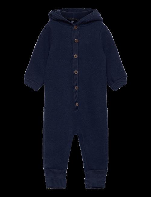 mikk-line | Wool Baby Suit W. Hood | 86
