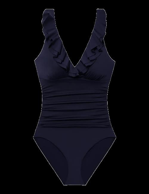 Lauren Ralph Lauren Swimwear | Lrl Beach Club Ruffle Surplice Uw S | 42