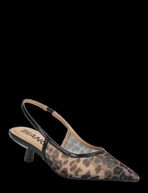 Bianco | Biakristin Kitten Heel Slingback Mesh | 41