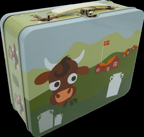 Blafre Blafre Suitcase Box - Farm Multicolor One Size  Grøn  One Size  unisex