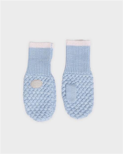 Lillelam Mittens Classic Sky Blue Sky Blue 62/68 cm  Blå  62/68 cm  Drenge