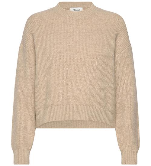Rosemunde - Bluse - Strik - RbTinker - Oat Meal Melange