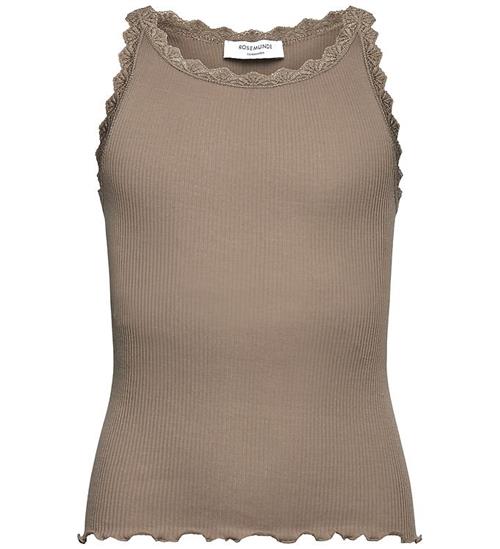 Rosemunde Top - Rib - RkBalta - Walnut m. Blonder