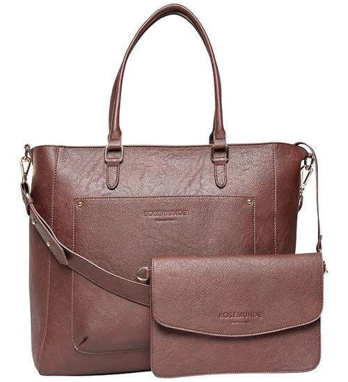 Rosemunde Shopper - RbAndora 2 in 1 - Big - Dark Chocolate Gold