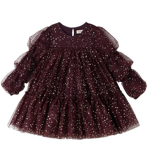 MarMar Kjole - Tyl - Dionne - Deep Mulberry