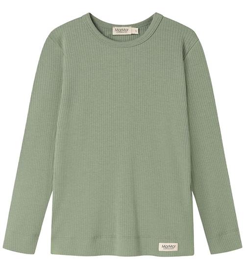 MarMar Bluse - Bomuld/Modal - Plain - Frosted Green