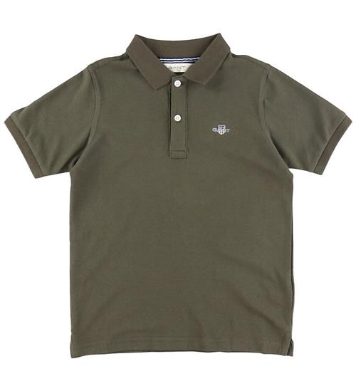 GANT Polo - Shield - Shadow Brown
