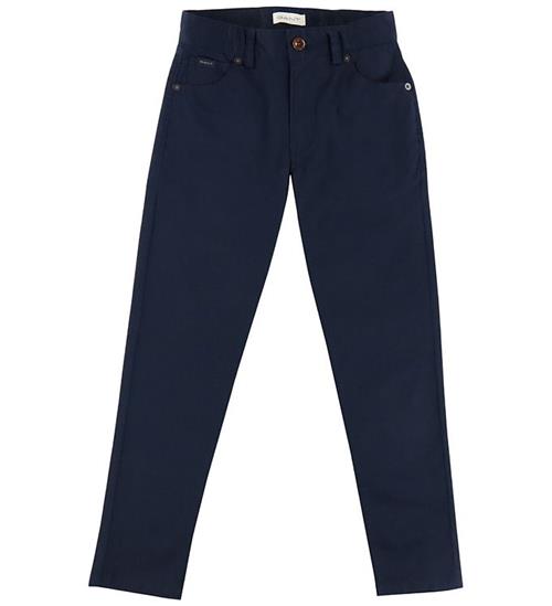 GANT Bukser - Five Pocket - Marine