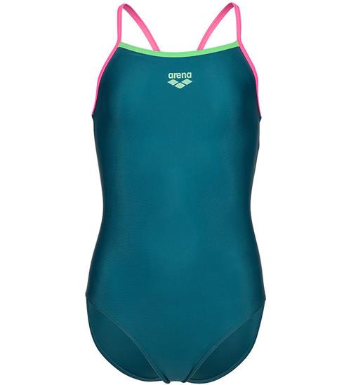 Arena Badedragt - Light Drop - Deep Teel/Shocking Pink/Verbena