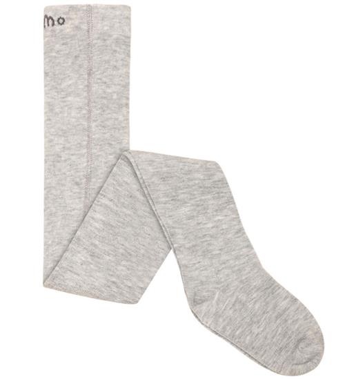 Minymo Strømpebukser - Viskose/Uld - Light Grey Melange