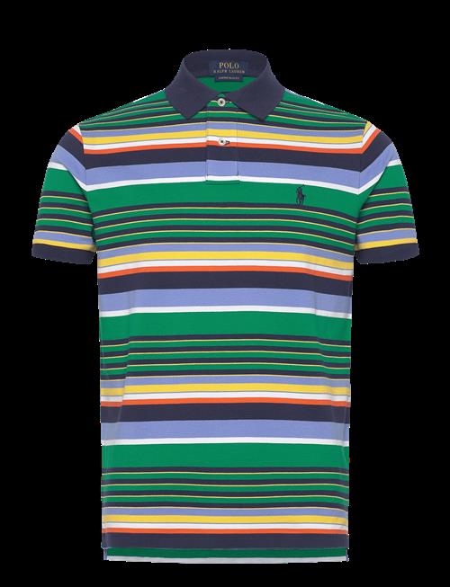 Polo Ralph Lauren | Custom Slim Fit Striped Mesh Polo Shirt | XS