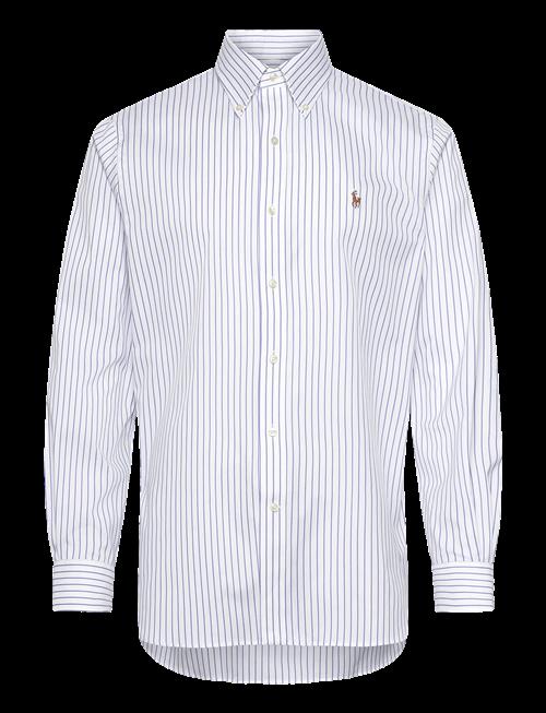 Polo Ralph Lauren | Custom Fit Striped Pinpoint Oxford Shirt | 39.5