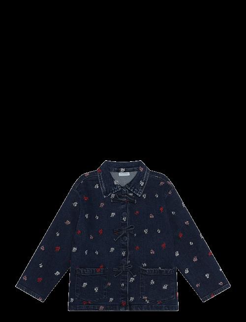Minymo | Jacket Denim W. Emb. | 98