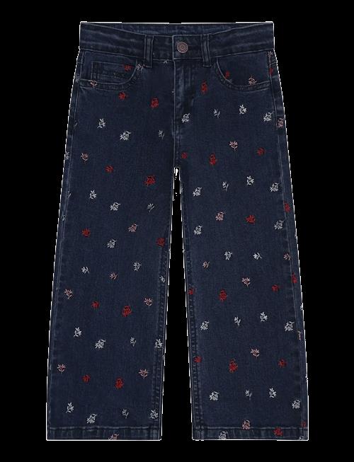 Minymo | Pants Denim W. Emb. | 116