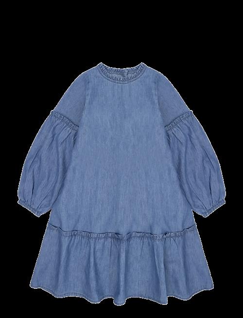 Minymo | Dress Ls Chambray | 128