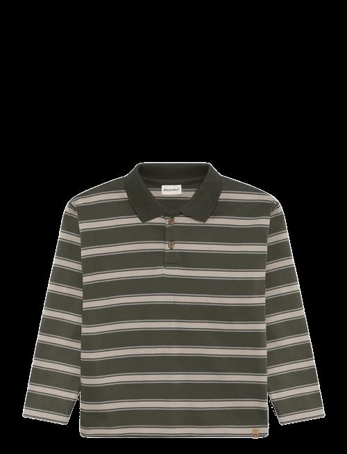 Minymo | Polo T-Shirt Ls Y/D | 128