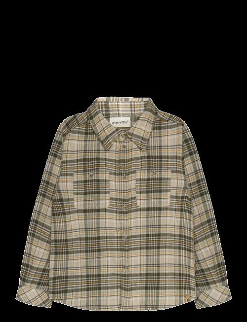 Minymo | Shirt Ls Check | 140