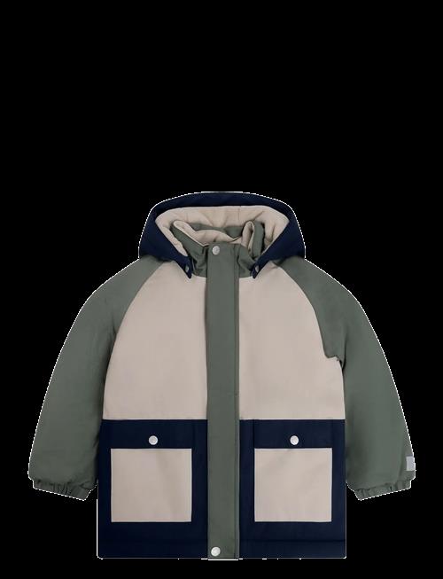 Minymo | Winter Jacket Colorblock | 134