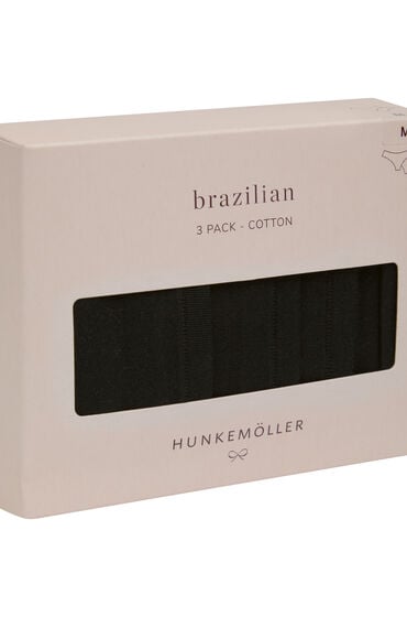Hunkemöller Multipakning af Bomuldsshorts Sort