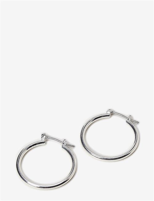 Pilgrim | Layla Medium Hoop Earrings Silver-Plated | ONE SIZE