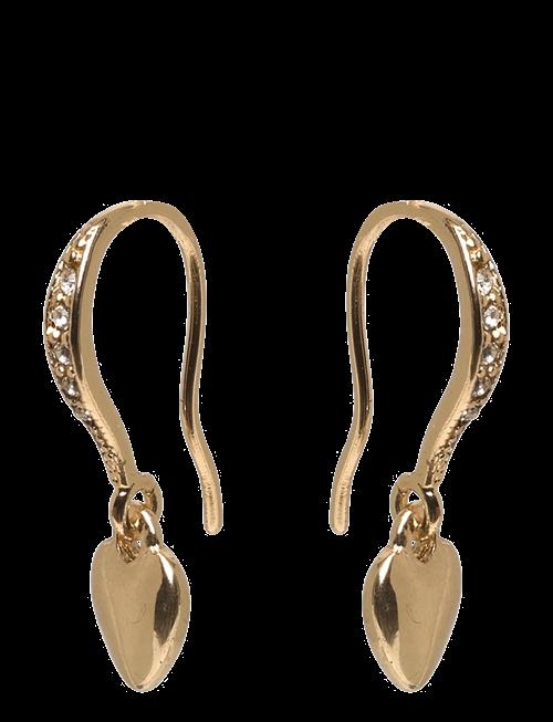 Pilgrim | Dixie Heart Earrings Gold-Plated | ONE SIZE