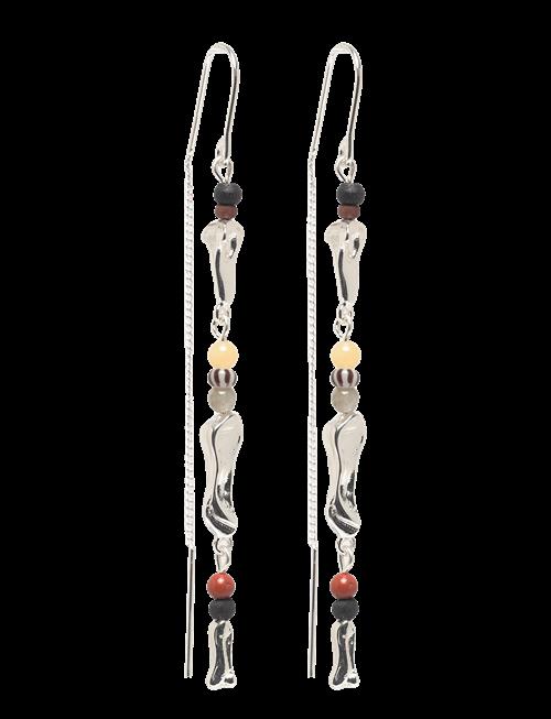 Pilgrim | Dawn Chain Earrings Silver-Plated | ONE SIZE