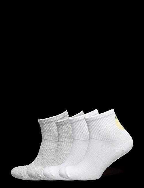 Lindex | Sock High Ankle 4P Placed Citr | 39-41