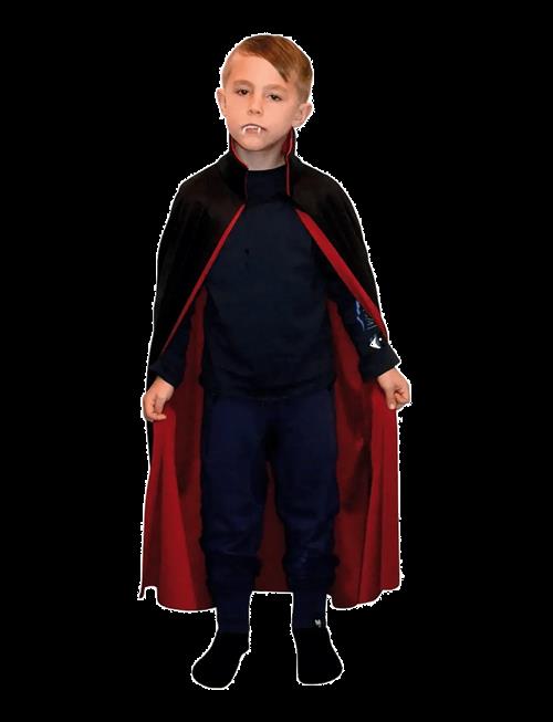 Joker | Dracula Cape Black And Red Kid 110-116 | 110/116