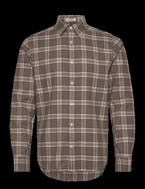 Gant | Reg Flannel Melange Check Shirt | L