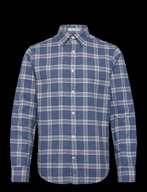 Gant | Reg Flannel Melange Check Shirt | S