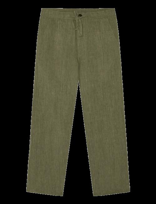 Knowledge Cotton Apparel | Fig Loose Linen-Mix Pants | XL