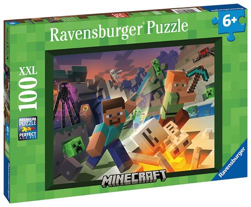 Ravensburger Ravensburger Monster Minecraft - Puslespil Mix  Mix-Onesize  Grøn  One Size  unisex