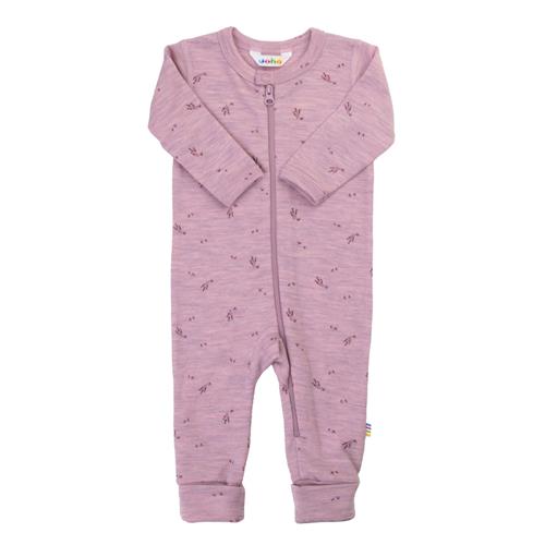 Joha Jumpsuit Med 2-i-1-fod Lilac Melange  Lilac Melange 70 cm  Lilla  70 cm  unisex