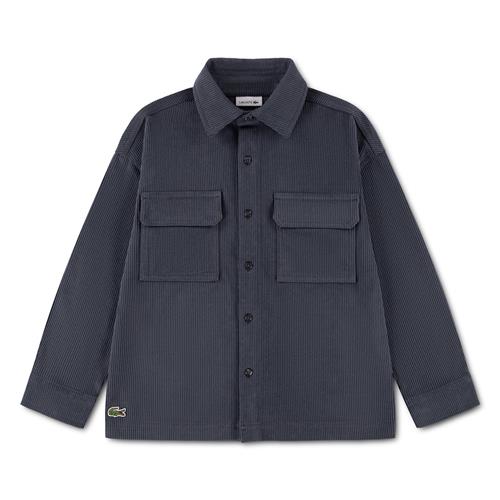 Lacoste T-shirt Med Lange Ærmer Lacoste Graphite  Lacoste Graphite 110 cm  Grå  110 cm  Drenge