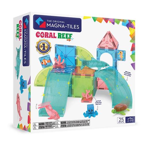 Magna-Tiles Magna-Tiles 25 Stk. Coral Reef  Multi One Size  Hvid  One Size 3+ Years unisex