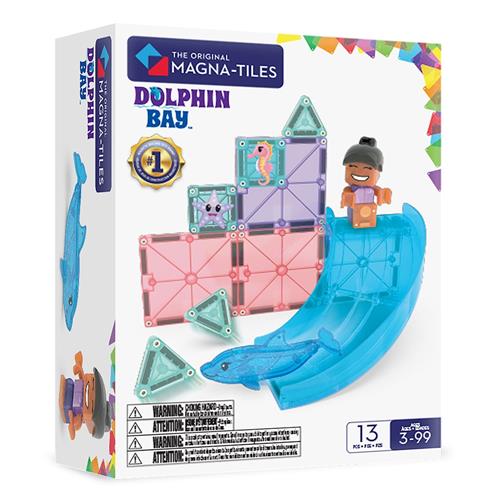 Magna-Tiles 13 Stk. Dolphin Bay  Multi One Size  Hvid  One Size 3+ Years unisex
